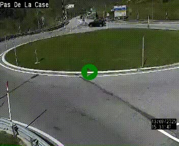 <h2>Webcam sur la N22 au niveau du poste frontière entre la France et Andorre à proximité de Pas de la Case à plus de 2000 mètres d'altitude</h2>