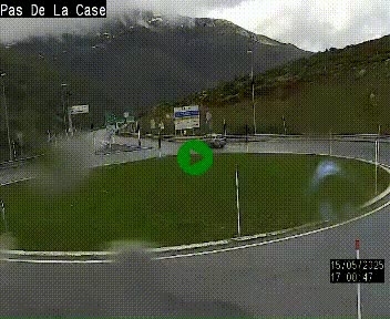 <h2>Webcam sur la N22 au niveau du poste frontière entre la France et Andorre à proximité de Pas de la Case à plus de 2000 mètres d'altitude</h2>