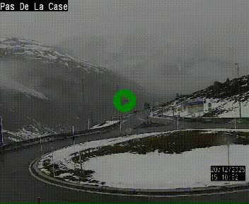 <h2>Webcam sur la N22 au niveau du poste frontière entre la France et Andorre à proximité de Pas de la Case à plus de 2000 mètres d'altitude</h2>