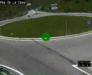 <h2>Webcam sur la N22 au niveau du poste frontière entre la France et Andorre à proximité de Pas de la Case à plus de 2000 mètres d'altitude</h2>