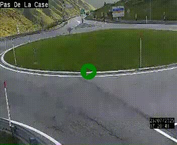 <h2>Webcam sur la N22 au niveau du poste frontière entre la France et Andorre à proximité de Pas de la Case à plus de 2000 mètres d'altitude</h2>