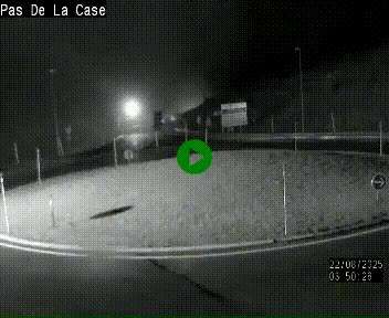 <h2>Webcam sur la N22 au niveau du poste frontière entre la France et Andorre à proximité de Pas de la Case à plus de 2000 mètres d'altitude</h2>