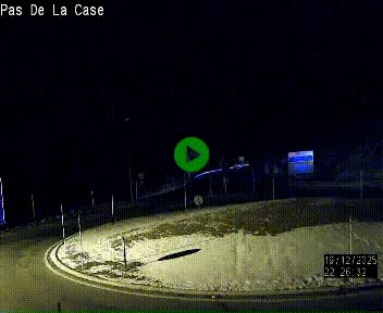 <h2>Webcam sur la N22 au niveau du poste frontière entre la France et Andorre à proximité de Pas de la Case à plus de 2000 mètres d'altitude</h2>