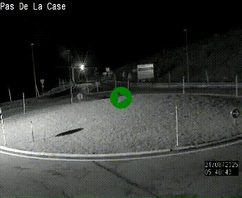 <h2>Webcam sur la N22 au niveau du poste frontière entre la France et Andorre à proximité de Pas de la Case à plus de 2000 mètres d'altitude</h2>