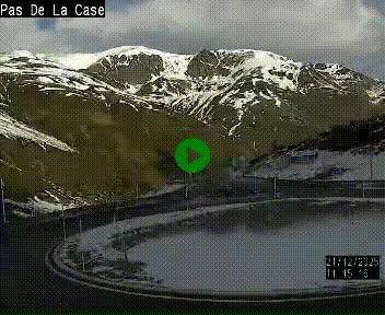 <h2>Webcam sur la N22 au niveau du poste frontière entre la France et Andorre à proximité de Pas de la Case à plus de 2000 mètres d'altitude</h2>