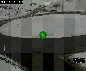 <h2>Webcam sur la N22 au niveau du poste frontière entre la France et Andorre à proximité de Pas de la Case à plus de 2000 mètres d'altitude</h2>