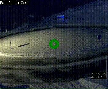 <h2>Webcam sur la N22 au niveau du poste frontière entre la France et Andorre à proximité de Pas de la Case à plus de 2000 mètres d'altitude</h2>