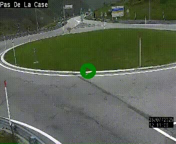 <h2>Webcam sur la N22 au niveau du poste frontière entre la France et Andorre à proximité de Pas de la Case à plus de 2000 mètres d'altitude</h2>