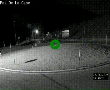 <h2>Webcam sur la N22 au niveau du poste frontière entre la France et Andorre à proximité de Pas de la Case à plus de 2000 mètres d'altitude</h2>