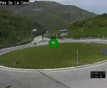<h2>Webcam sur la N22 au niveau du poste frontière entre la France et Andorre à proximité de Pas de la Case à plus de 2000 mètres d'altitude</h2>