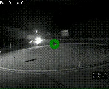 <h2>Webcam sur la N22 au niveau du poste frontière entre la France et Andorre à proximité de Pas de la Case à plus de 2000 mètres d'altitude</h2>