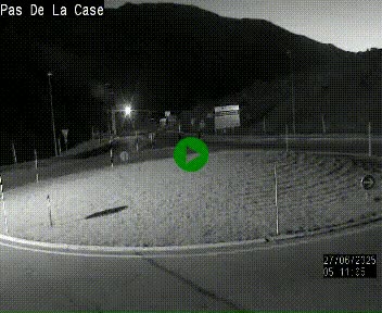 <h2>Webcam sur la N22 au niveau du poste frontière entre la France et Andorre à proximité de Pas de la Case à plus de 2000 mètres d'altitude</h2>