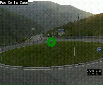 <h2>Webcam sur la N22 au niveau du poste frontière entre la France et Andorre à proximité de Pas de la Case à plus de 2000 mètres d'altitude</h2>