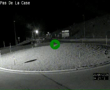 <h2>Webcam sur la N22 au niveau du poste frontière entre la France et Andorre à proximité de Pas de la Case à plus de 2000 mètres d'altitude</h2>