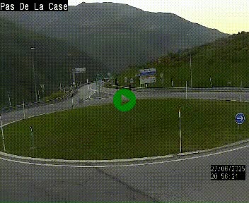 <h2>Webcam sur la N22 au niveau du poste frontière entre la France et Andorre à proximité de Pas de la Case à plus de 2000 mètres d'altitude</h2>