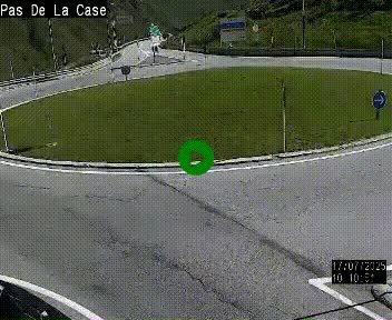 <h2>Webcam sur la N22 au niveau du poste frontière entre la France et Andorre à proximité de Pas de la Case à plus de 2000 mètres d'altitude</h2>