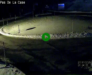 <h2>Webcam sur la N22 au niveau du poste frontière entre la France et Andorre à proximité de Pas de la Case à plus de 2000 mètres d'altitude</h2>