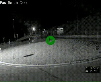 <h2>Webcam sur la N22 au niveau du poste frontière entre la France et Andorre à proximité de Pas de la Case à plus de 2000 mètres d'altitude</h2>