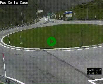 <h2>Webcam sur la N22 au niveau du poste frontière entre la France et Andorre à proximité de Pas de la Case à plus de 2000 mètres d'altitude</h2>