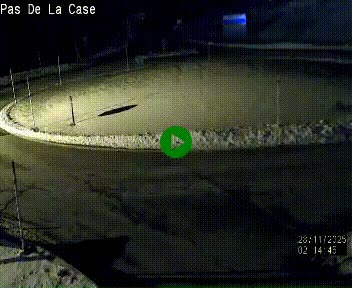 <h2>Webcam sur la N22 au niveau du poste frontière entre la France et Andorre à proximité de Pas de la Case à plus de 2000 mètres d'altitude</h2>