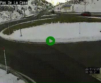 <h2>Webcam sur la N22 au niveau du poste frontière entre la France et Andorre à proximité de Pas de la Case à plus de 2000 mètres d'altitude</h2>