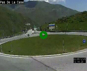 <h2>Webcam sur la N22 au niveau du poste frontière entre la France et Andorre à proximité de Pas de la Case à plus de 2000 mètres d'altitude</h2>