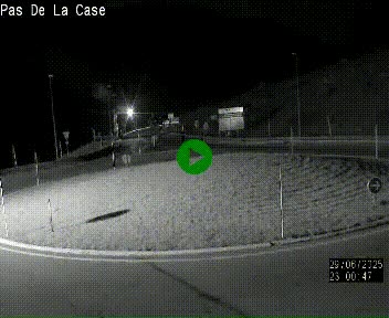 <h2>Webcam sur la N22 au niveau du poste frontière entre la France et Andorre à proximité de Pas de la Case à plus de 2000 mètres d'altitude</h2>