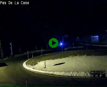 <h2>Webcam sur la N22 au niveau du poste frontière entre la France et Andorre à proximité de Pas de la Case à plus de 2000 mètres d'altitude</h2>
