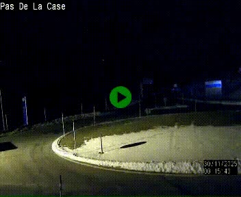 <h2>Webcam sur la N22 au niveau du poste frontière entre la France et Andorre à proximité de Pas de la Case à plus de 2000 mètres d'altitude</h2>