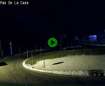 <h2>Webcam sur la N22 au niveau du poste frontière entre la France et Andorre à proximité de Pas de la Case à plus de 2000 mètres d'altitude</h2>