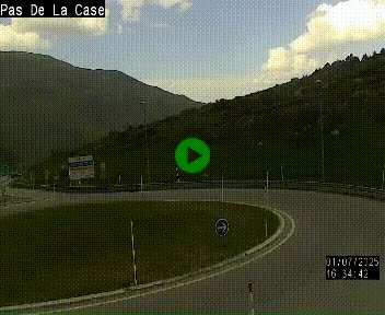 <h2>Webcam sur la N22 au niveau du poste frontière entre la France et Andorre à proximité de Pas de la Case à plus de 2000 mètres d'altitude</h2>