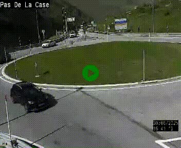 <h2>Webcam sur la N22 au niveau du poste frontière entre la France et Andorre à proximité de Pas de la Case à plus de 2000 mètres d'altitude</h2>