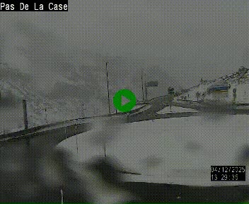 <h2>Webcam sur la N22 au niveau du poste frontière entre la France et Andorre à proximité de Pas de la Case à plus de 2000 mètres d'altitude</h2>