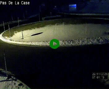<h2>Webcam sur la N22 au niveau du poste frontière entre la France et Andorre à proximité de Pas de la Case à plus de 2000 mètres d'altitude</h2>