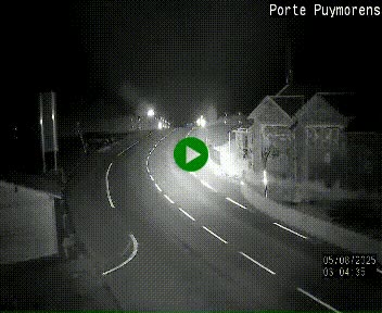 Webcam Col du Puymorens sur N320, en direction de Pas de la Casa (Andorre)