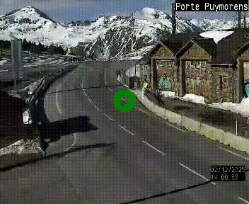 <h2>Webcam Col du Puymorens sur N320, en direction de Pas de la Casa (Andorre)</h2>