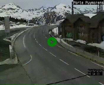 <h2>Webcam Col du Puymorens sur N320, en direction de Pas de la Casa (Andorre)</h2>