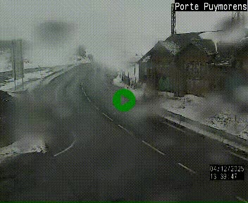 <h2>Webcam Col du Puymorens sur N320, en direction de Pas de la Casa (Andorre)</h2>