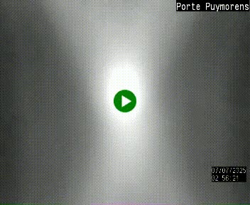 Webcam Col du Puymorens sur N320, en direction de Pas de la Casa (Andorre)
