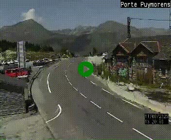 Webcam Col du Puymorens sur N320, en direction de Pas de la Casa (Andorre)