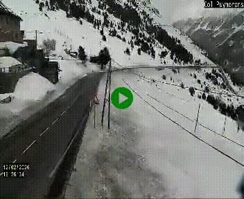 <h2>Webcam Col du Puymorens sur N320, en direction de Pas de la Casa (Andorre)</h2>
