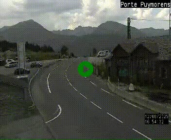 Webcam Col du Puymorens sur N320, en direction de Pas de la Casa (Andorre)