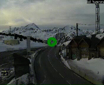<h2>Webcam Col du Puymorens sur N320, en direction de Pas de la Casa (Andorre)</h2>