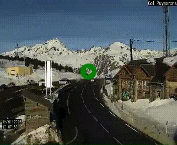 <h2>Webcam Col du Puymorens sur N320, en direction de Pas de la Casa (Andorre)</h2>