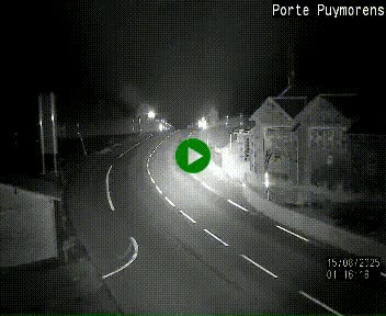 <h2>Webcam Col du Puymorens sur N320, en direction de Pas de la Casa (Andorre)</h2>