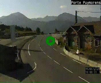 Webcam Col du Puymorens sur N320, en direction de Pas de la Casa (Andorre)
