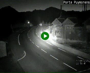 Webcam Col du Puymorens sur N320, en direction de Pas de la Casa (Andorre)