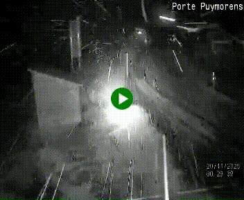 Webcam Col du Puymorens sur N320, en direction de Pas de la Casa (Andorre)