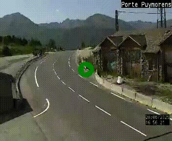 <h2>Webcam Col du Puymorens sur N320, en direction de Pas de la Casa (Andorre)</h2>