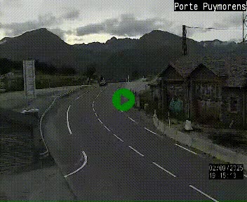 <h2>Webcam Col du Puymorens sur N320, en direction de Pas de la Casa (Andorre)</h2>
